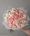 Pink & White Roses