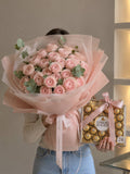Blush Rose & Chocolates