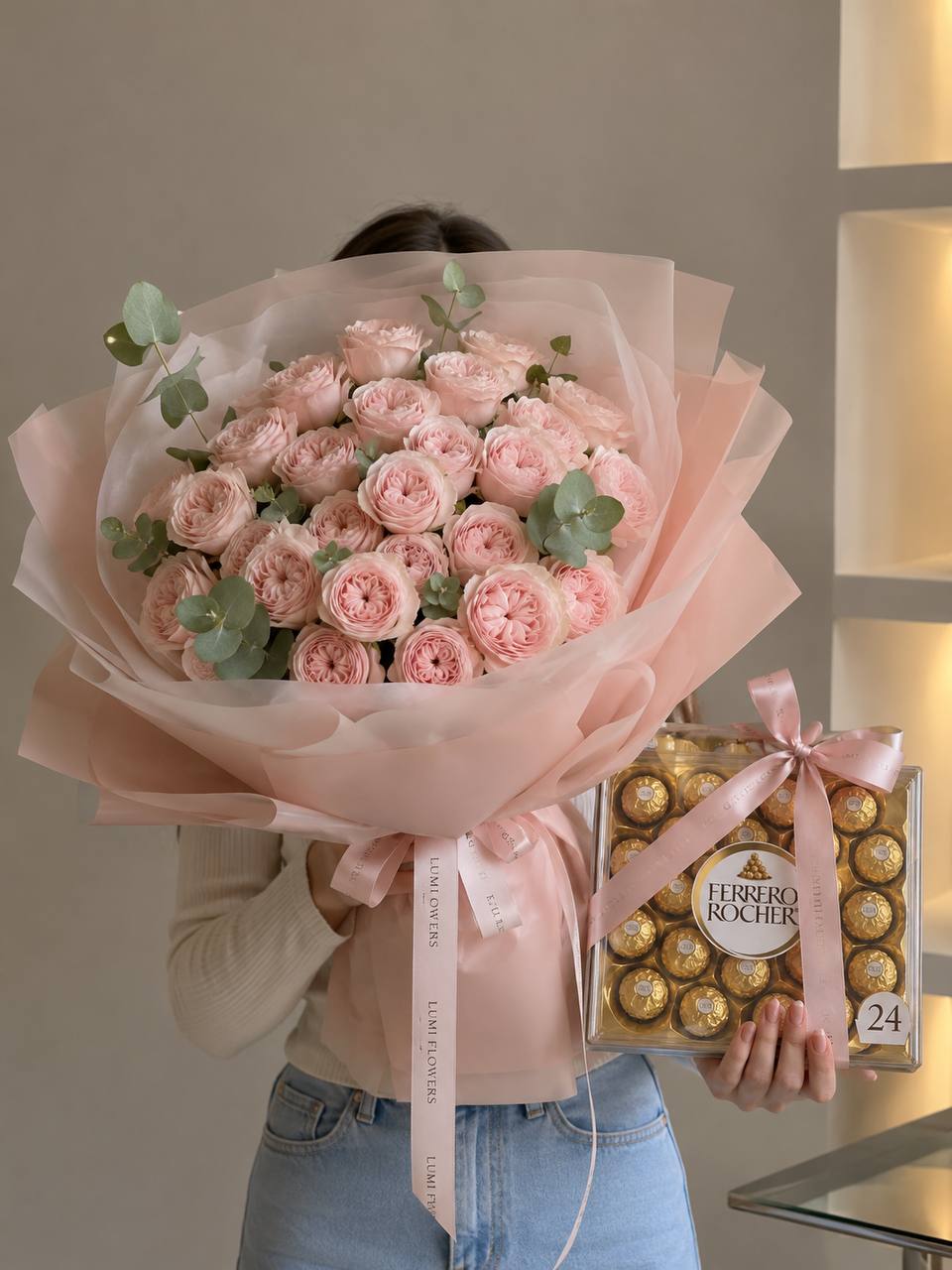 Blush Rose & Chocolates