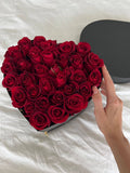 Red Rose Heart Box