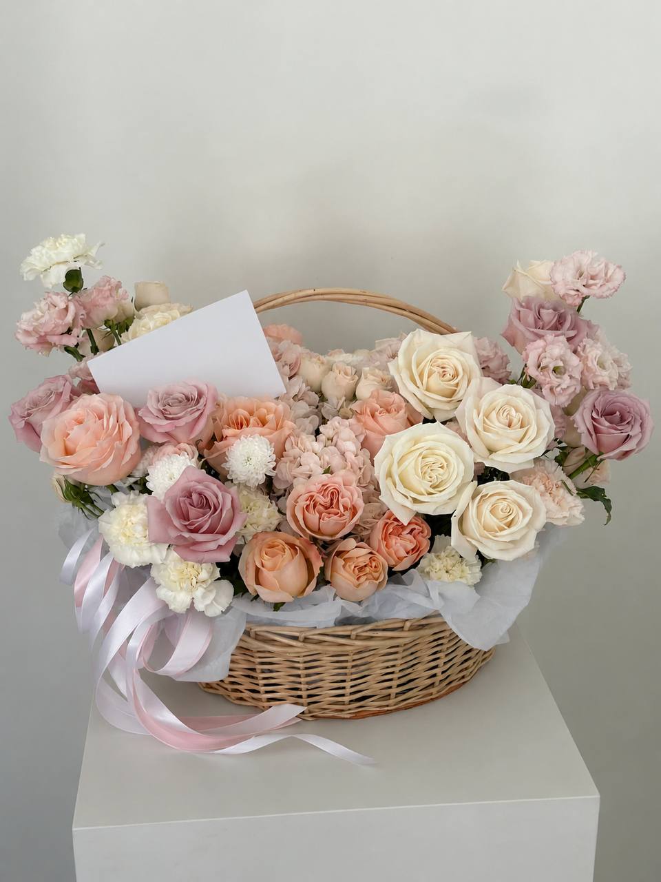 Pastel Garden Basket