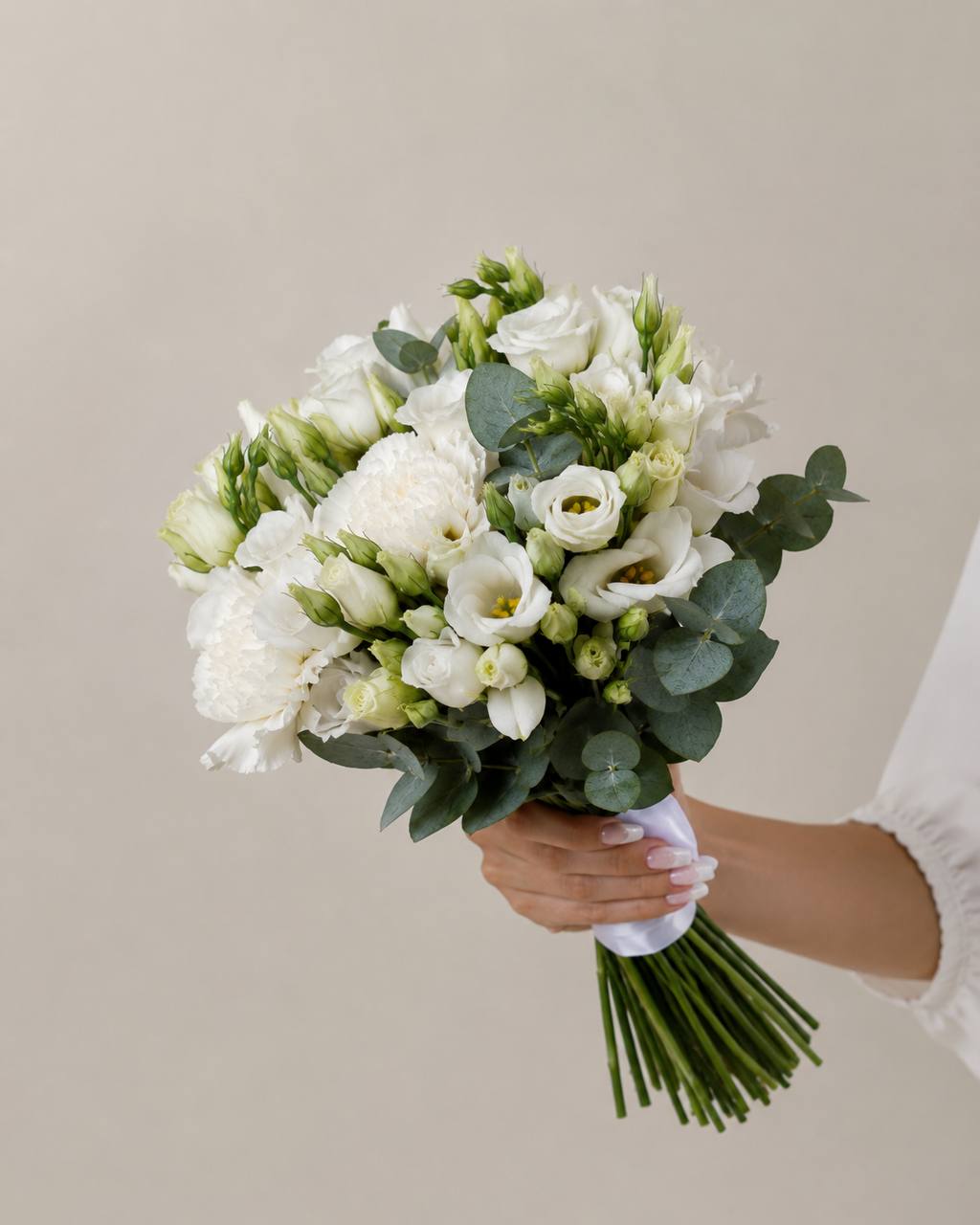 White Bridal Bouquet