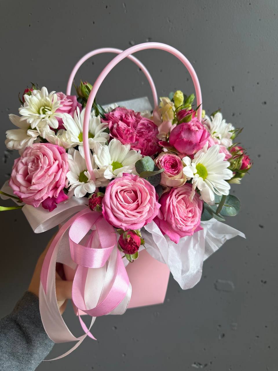 Charm flower bag